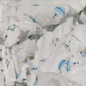 Earth Bebe Muslin Blanket 2pcs Set