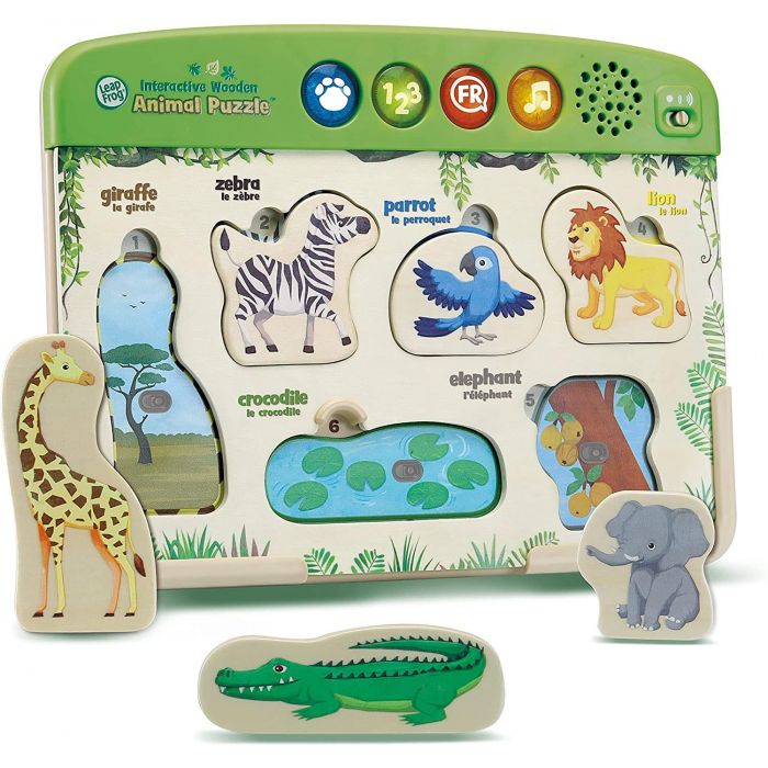LeapFrog Interactive Wooden Animal Puzzle