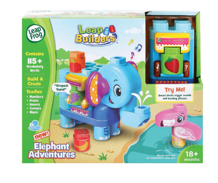 Leapfrog Leapbuilders Elephant Adventures - Happikiddo.com