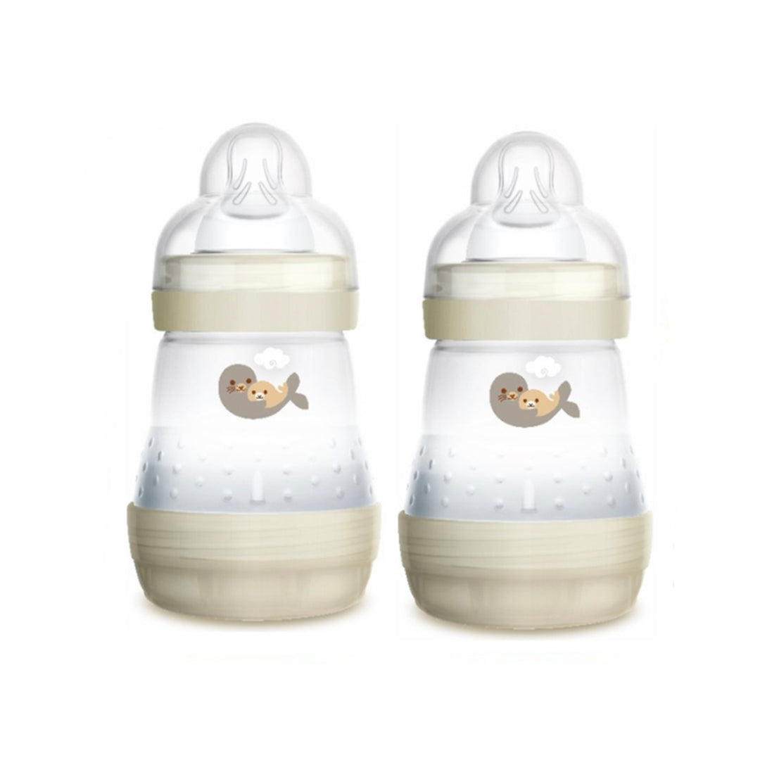 MAM Easy Start Anti Colic Bottle 160ml Ivory - 2 packs (B716U) – image 1