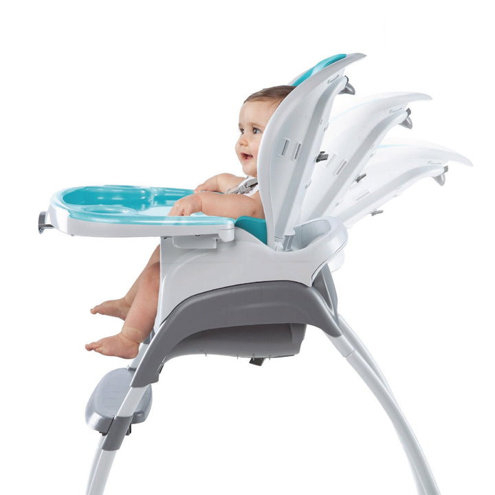 Ingenuity Trio 3 in 1 Smart Clean High Chair-Aqua
