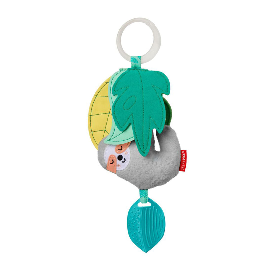 Skip Hop Tropical Paradise Jitter Stroller Toy-Sloth