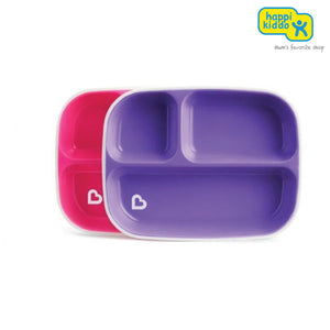 Munchkin Splash Toddler Divided Plates 2 Pack