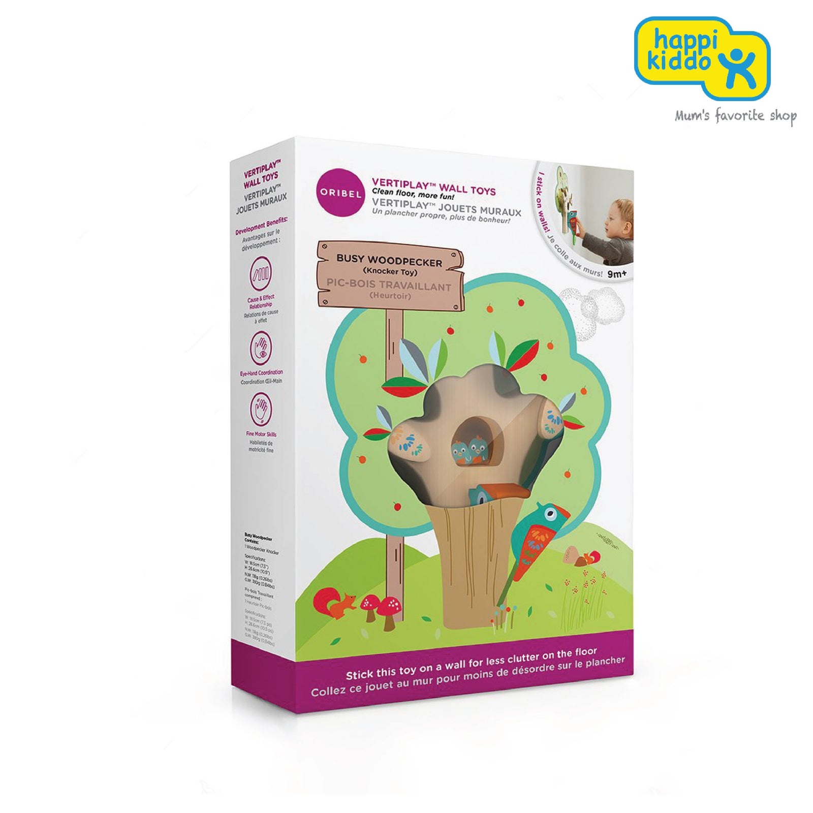 Oribel Busy Wood Pecker-Knocker - Happikiddo.com