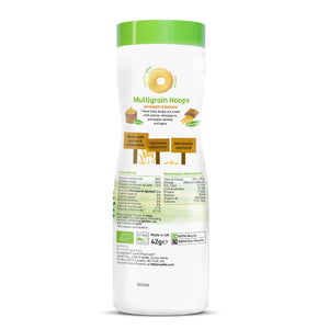 Little Freddie Snack Organic Pineapple & Banana Hoops 42g (10m+)