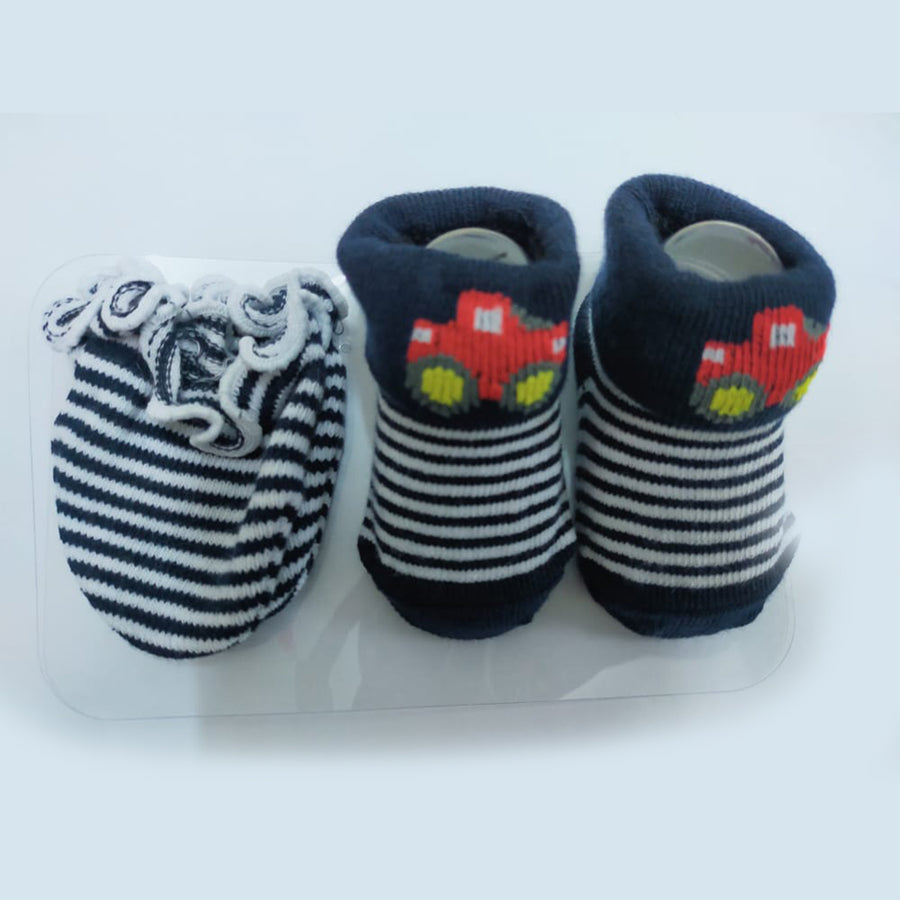Earth Bebe Mitten & Booties Set