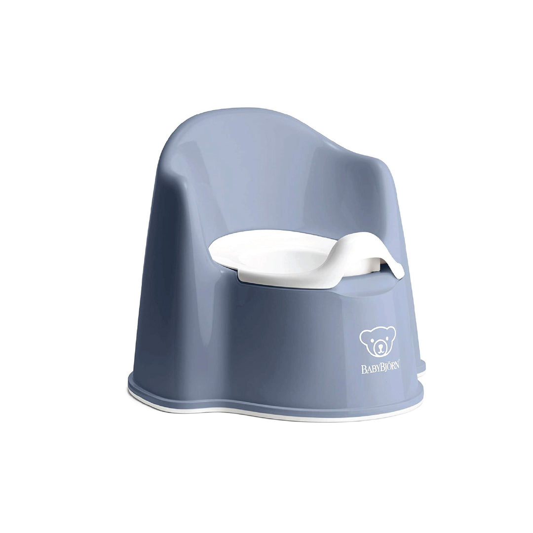 BabyBjörn Potty Chair (Deep Blue/ White)