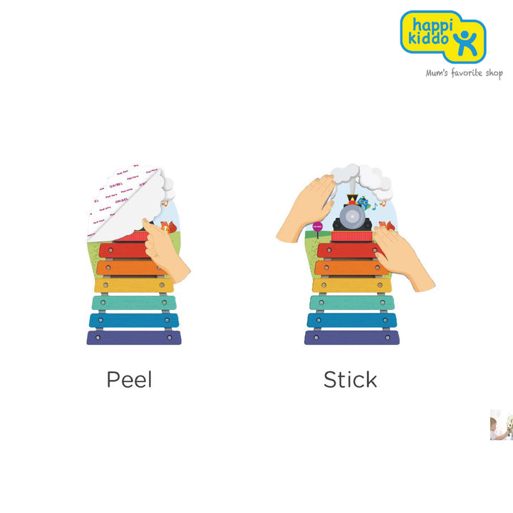Oribel Music Rail Track-Xylophone - Happikiddo.com
