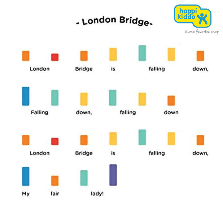 Oribel Music Rail Track-Xylophone - Happikiddo.com