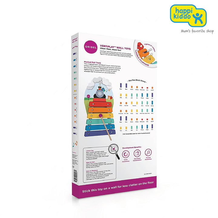Oribel Music Rail Track-Xylophone - Happikiddo.com
