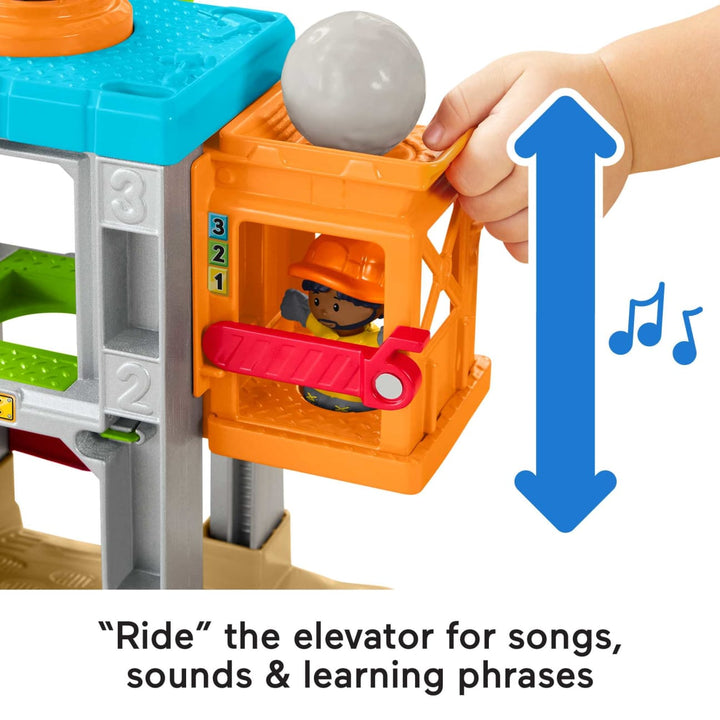 Fisher-Price Little People Load Up ‘N Learn Construction Site (GWD30)