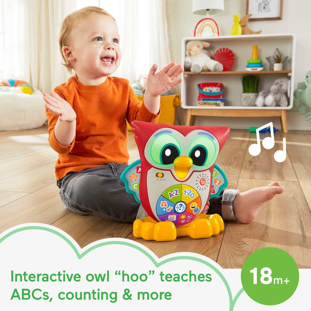 Fisher-Price Linkimals Light Up & Learn Owl - image 4 - Happikiddo.com