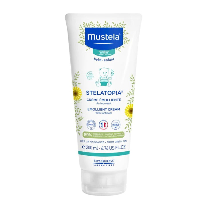 Mustela Stelatopia Emollient Cream with Sunflowers 200ml